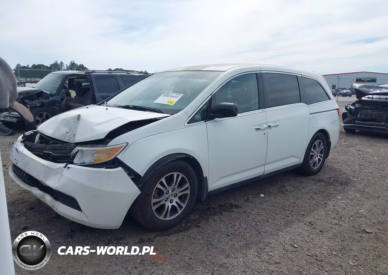 2011 Honda Odyssey Ex-L VIN:5FNRL5H61BB040421 - 2