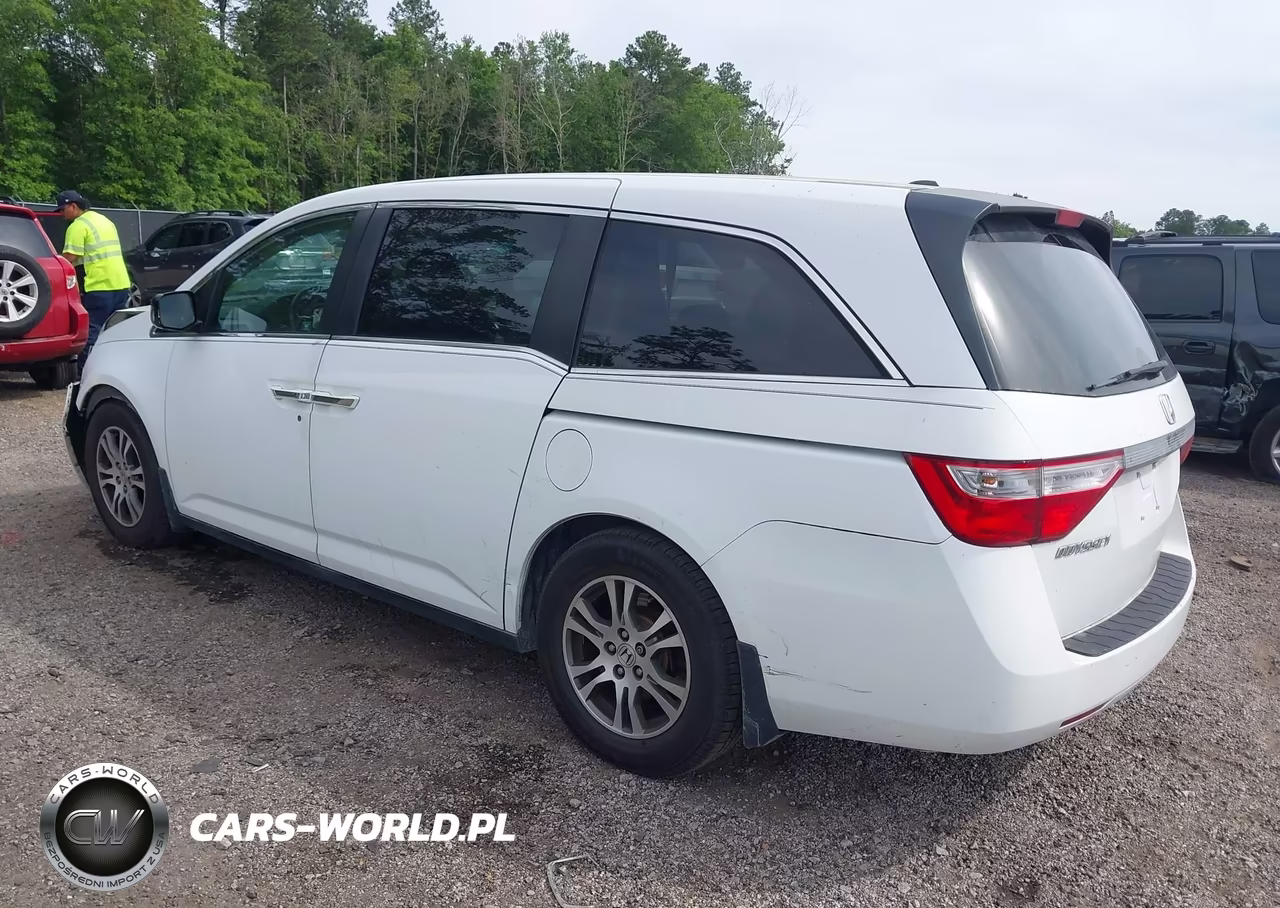 2011 Honda Odyssey Ex-L VIN:5FNRL5H61BB040421 - 3