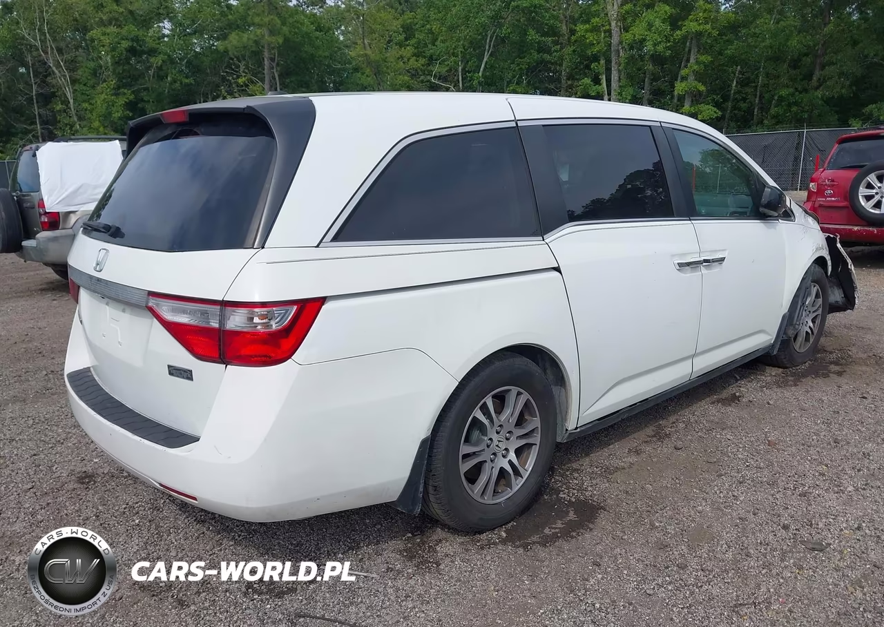 2011 Honda Odyssey Ex-L VIN:5FNRL5H61BB040421 - 4