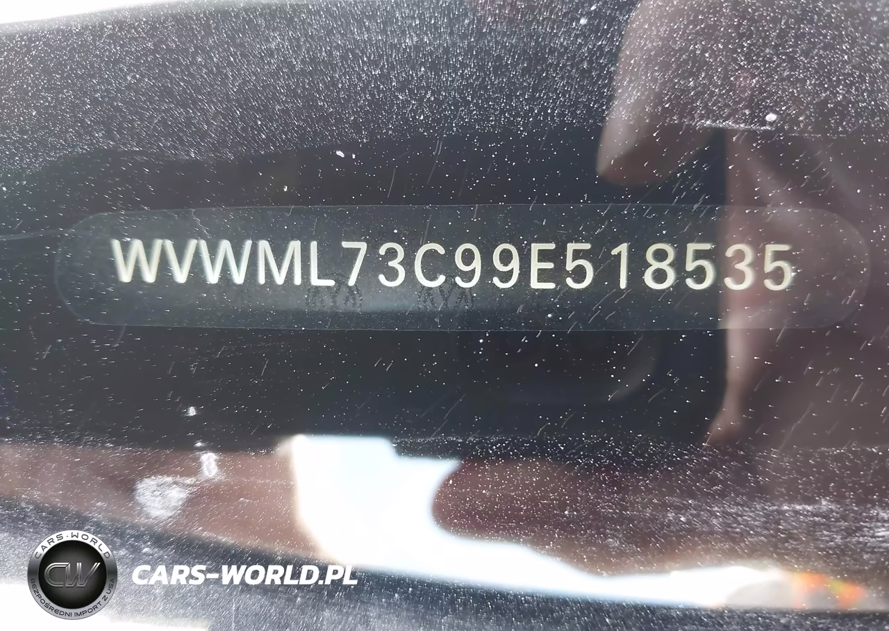 2009 Volkswagen Cc Sport VIN:WVWML73C99E518535 - 9