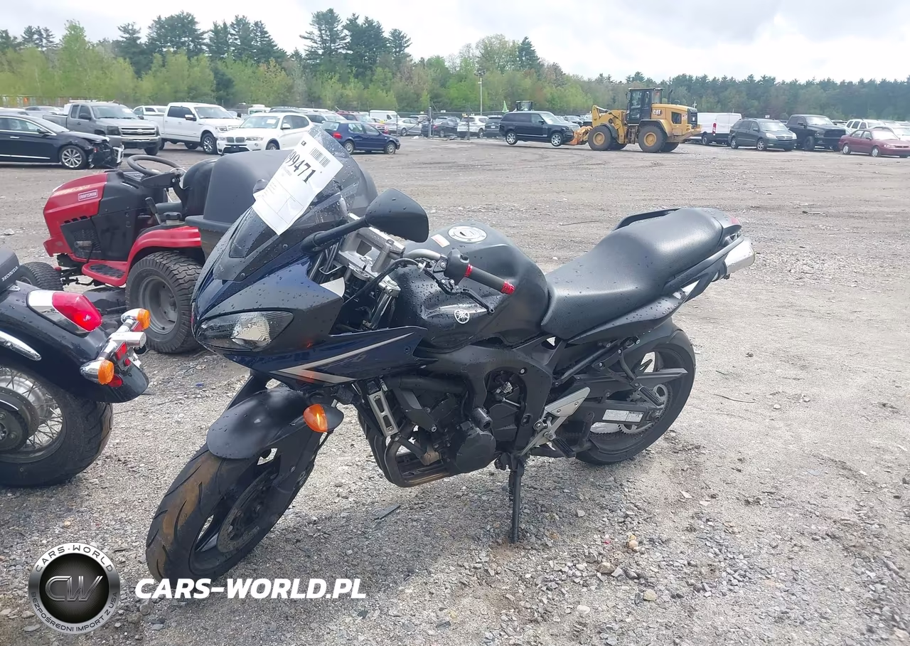 2008 Yamaha Fz6 Shg VIN:JYARJ13EX8A003958 - 2