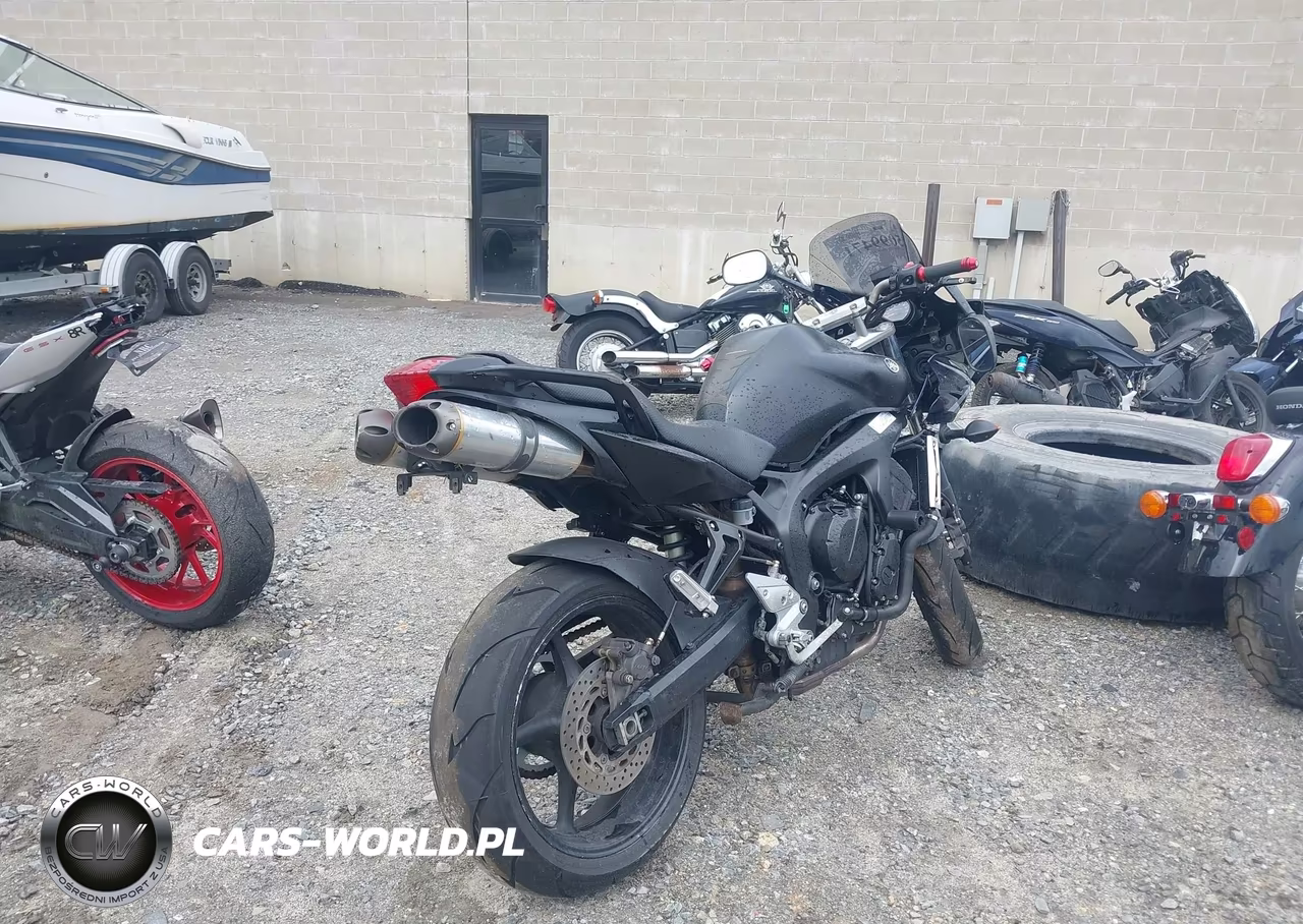 2008 Yamaha Fz6 Shg VIN:JYARJ13EX8A003958 - 4