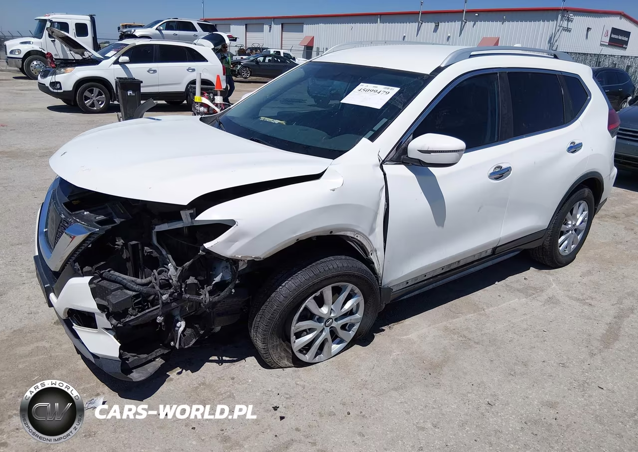 2017 Nissan Rogue Sv VIN:JN8AT2MT8HW153542 - 2