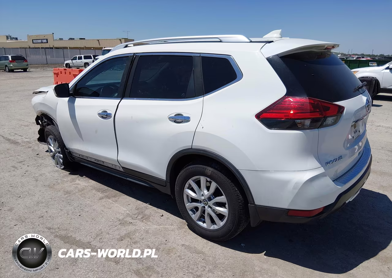 2017 Nissan Rogue Sv VIN:JN8AT2MT8HW153542 - 3