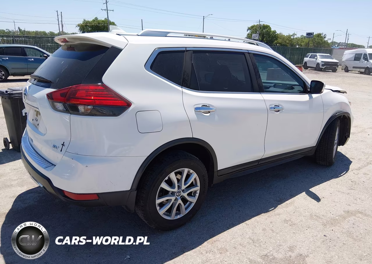 2017 Nissan Rogue Sv VIN:JN8AT2MT8HW153542 - 4