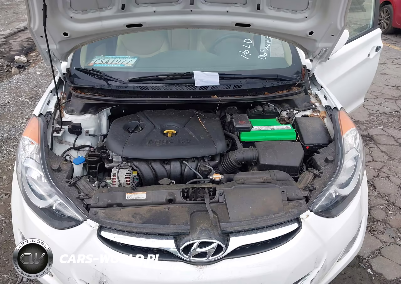 2012 Hyundai Elantra Gls VIN:5NPDH4AE3CH089341 - 10