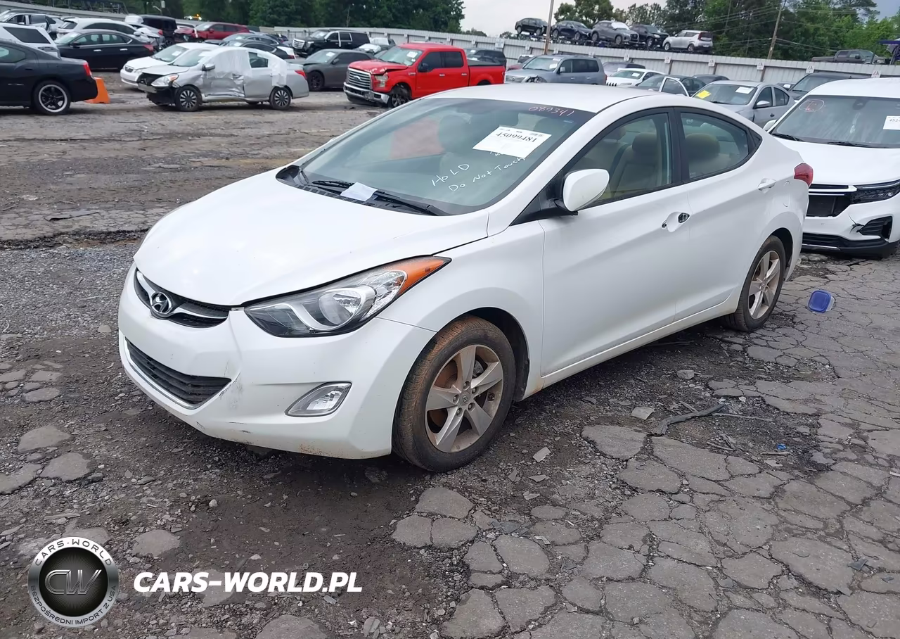 2012 Hyundai Elantra Gls VIN:5NPDH4AE3CH089341 - 2