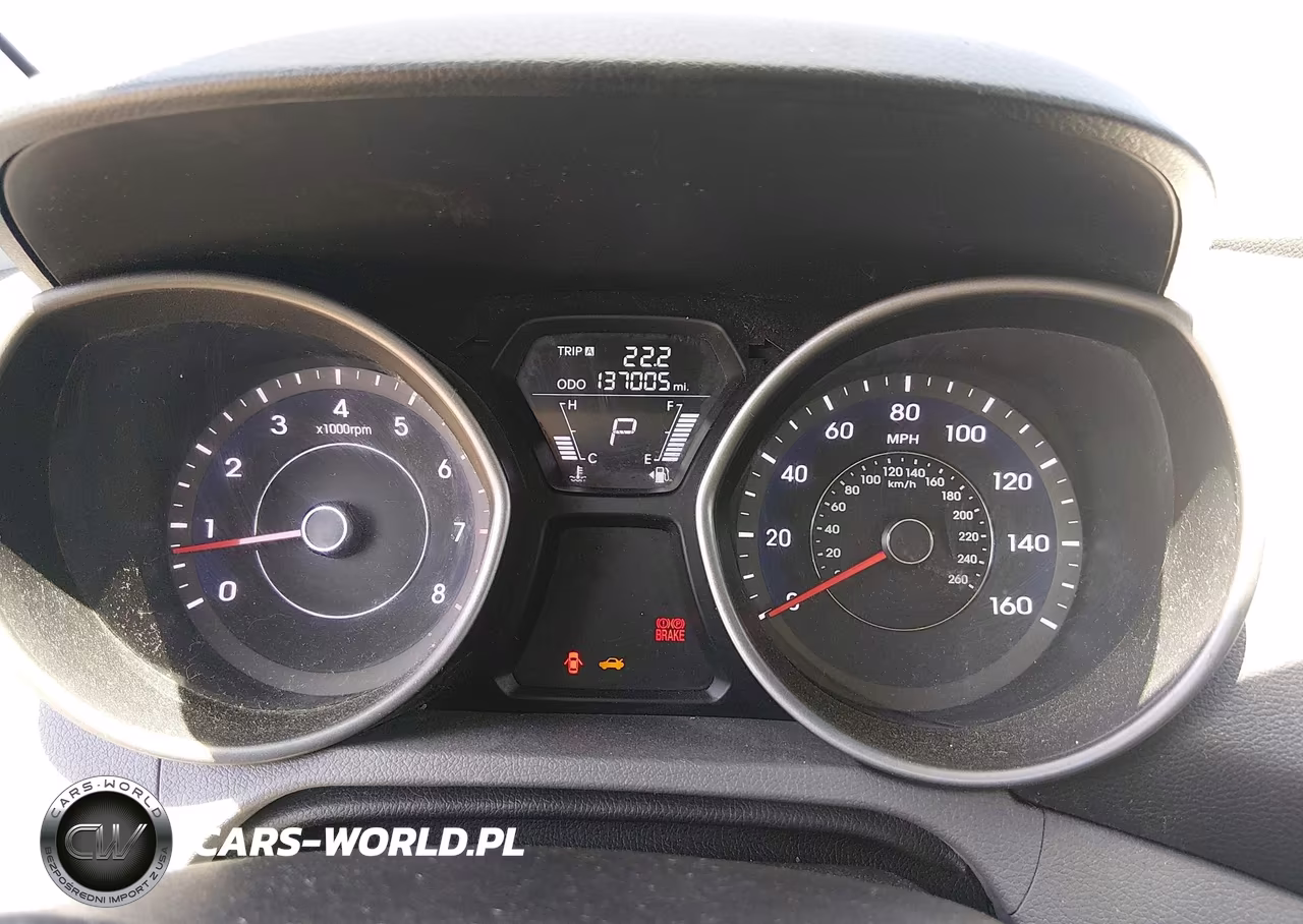 2013 Hyundai Elantra Gls VIN:5NPDH4AE4DH226630 - 7