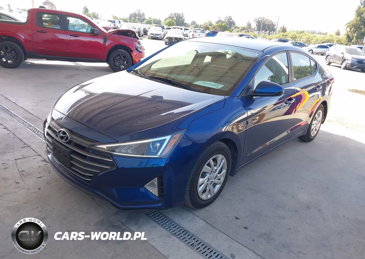 2020 Hyundai Elantra Se VIN:5NPD74LF3LH612687 - 2