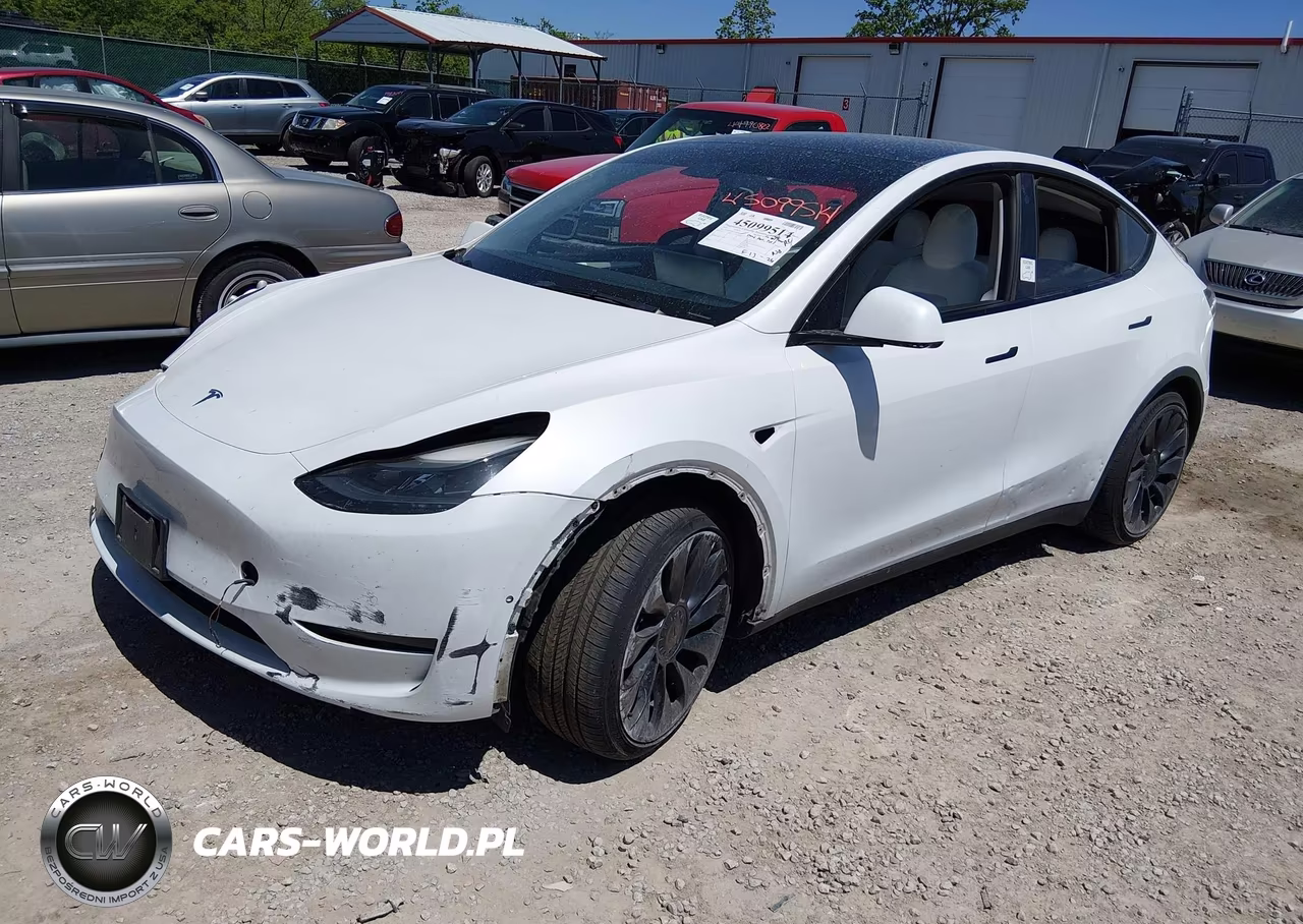 2022 Tesla Model Y Performance Dual Motor All-Wheel Drive VIN:7SAYGDEF5NF522847 - 2