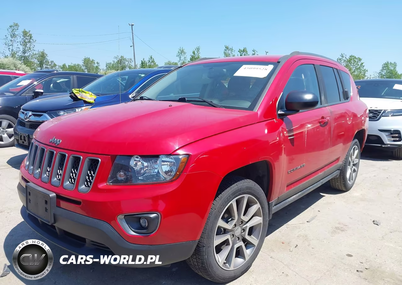 2017 Jeep Compass Sport Se Fwd VIN:1C4NJCBA0HD156439 - 2