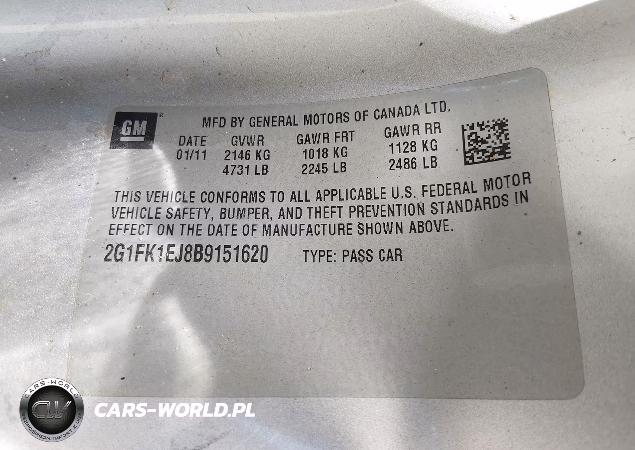 2011 Chevrolet Camaro 2Ss VIN:2G1FK1EJ8B9151620 - 9