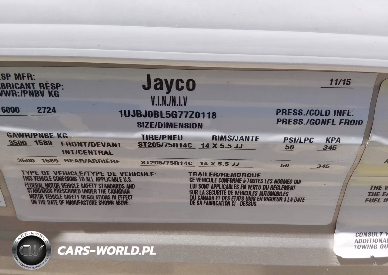2016 Jayco Jay Flight VIN:1UJBJ0BL5G77Z0118 - 9