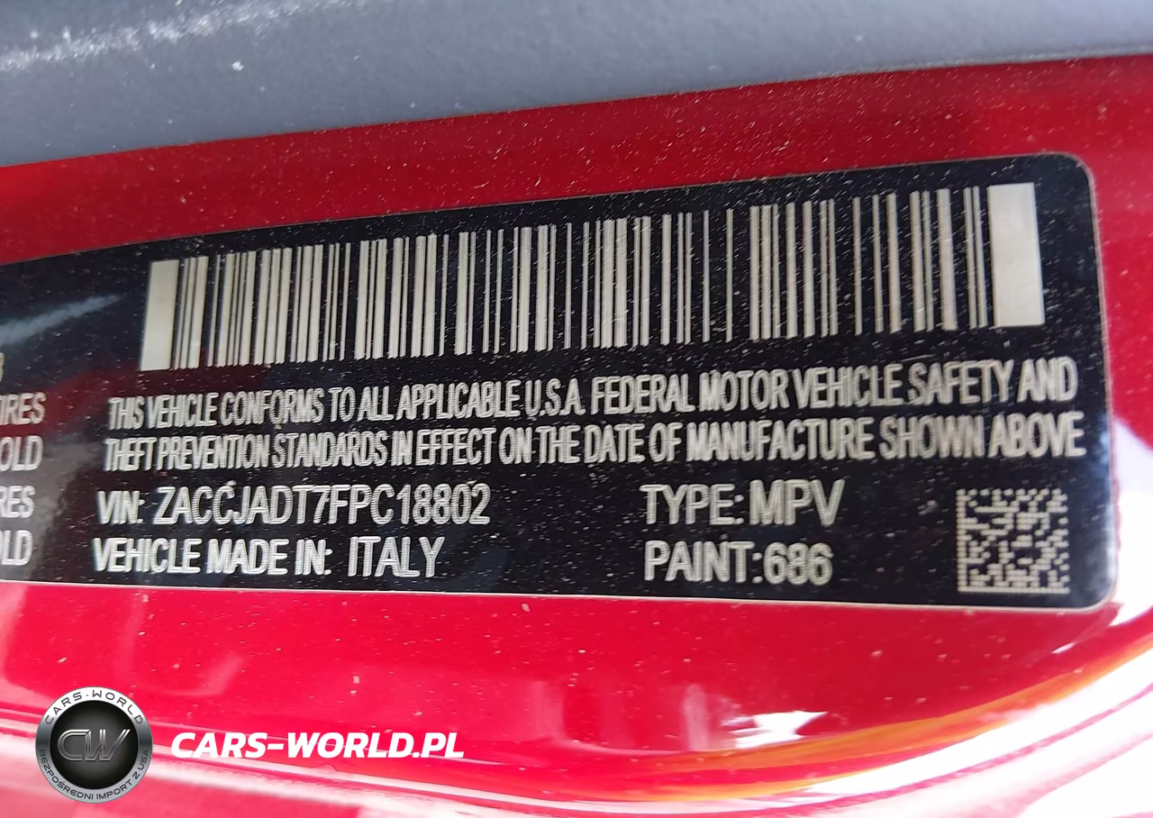 2015 Jeep Renegade Limited VIN:ZACCJADT7FPC18802 - 9