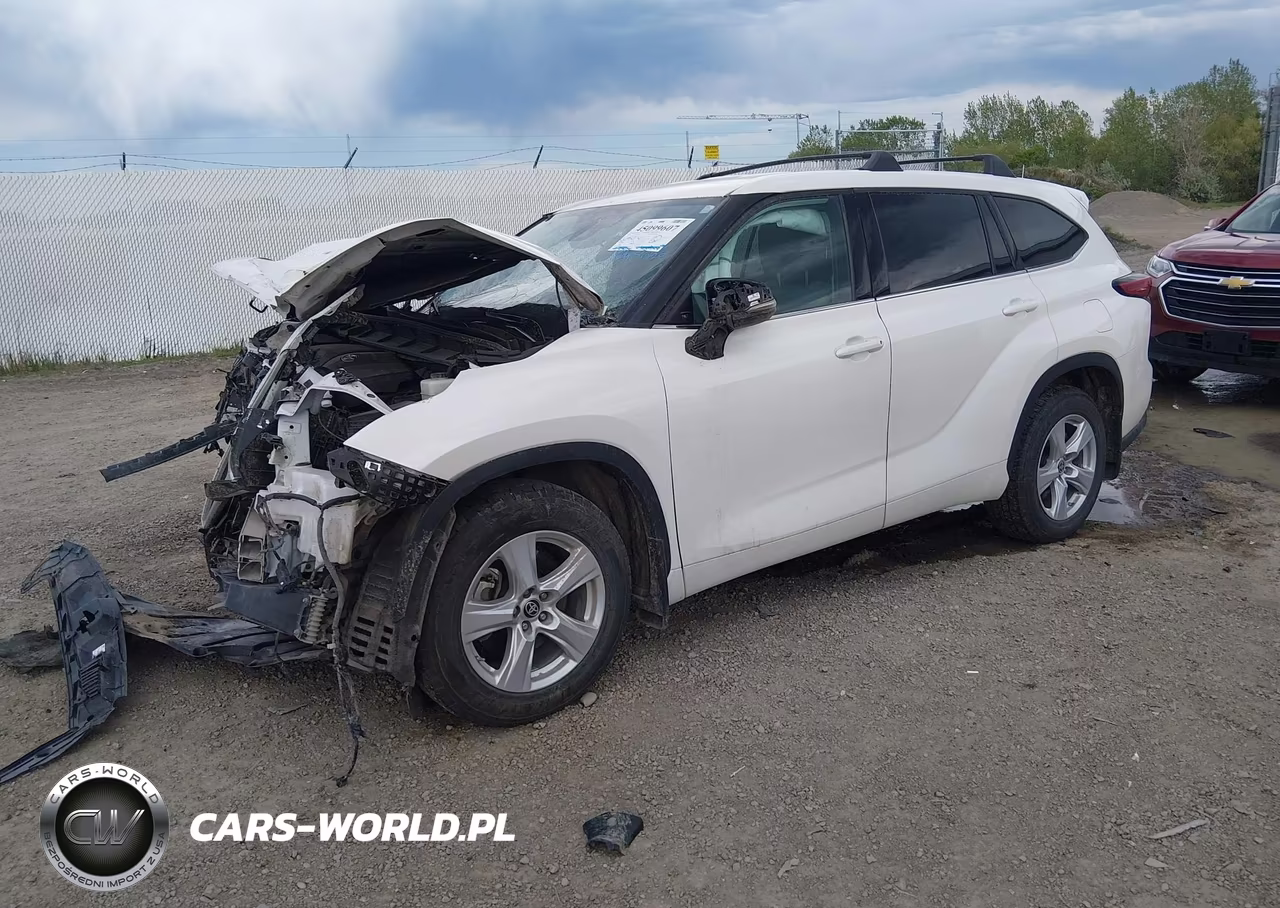 2020 Toyota Highlander Le VIN:5TDBZRBHXLS035801 - 2