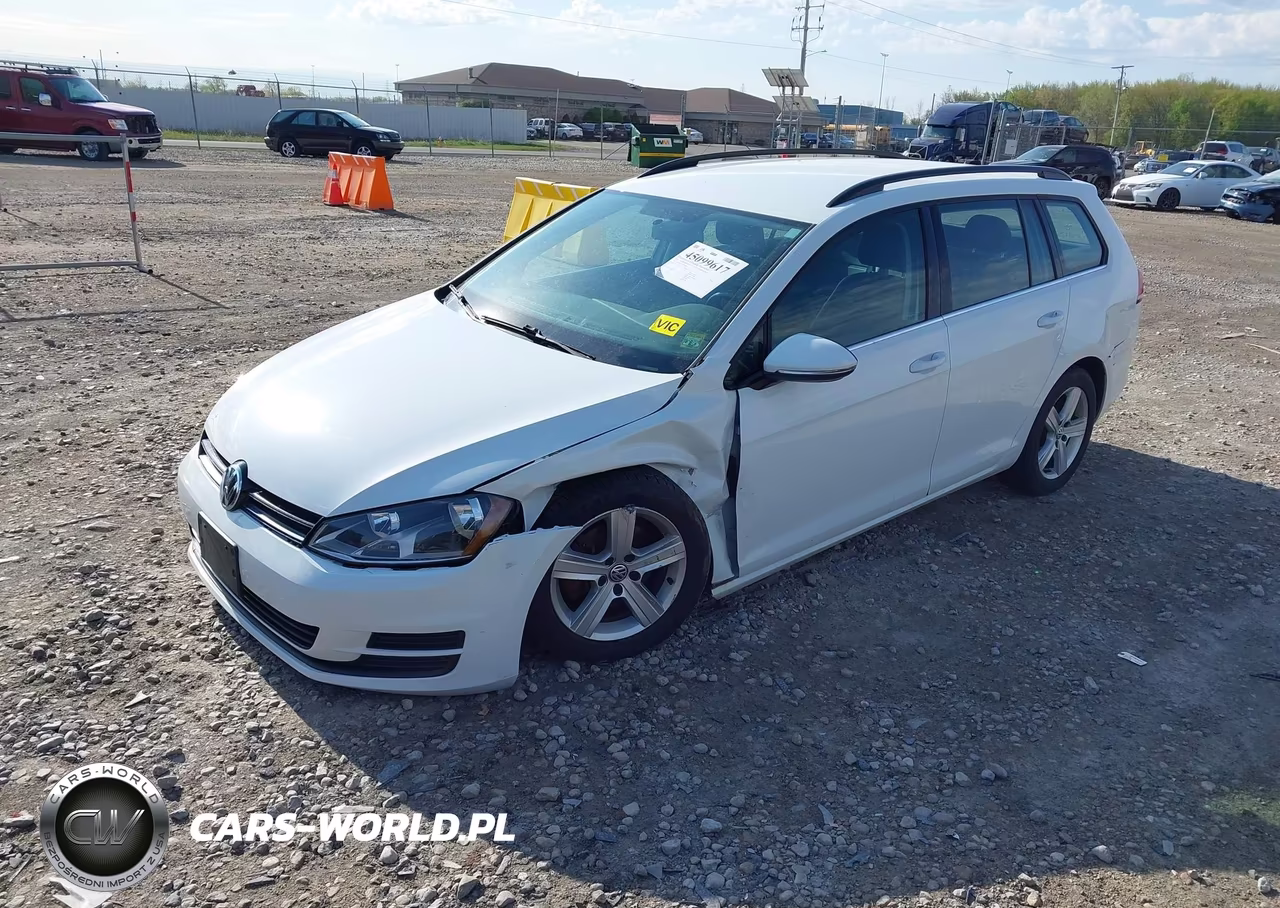 2015 Volkswagen Golf Sportwagen Tdi S 4-Door VIN:3VWCA7AU7FM502964 - 2