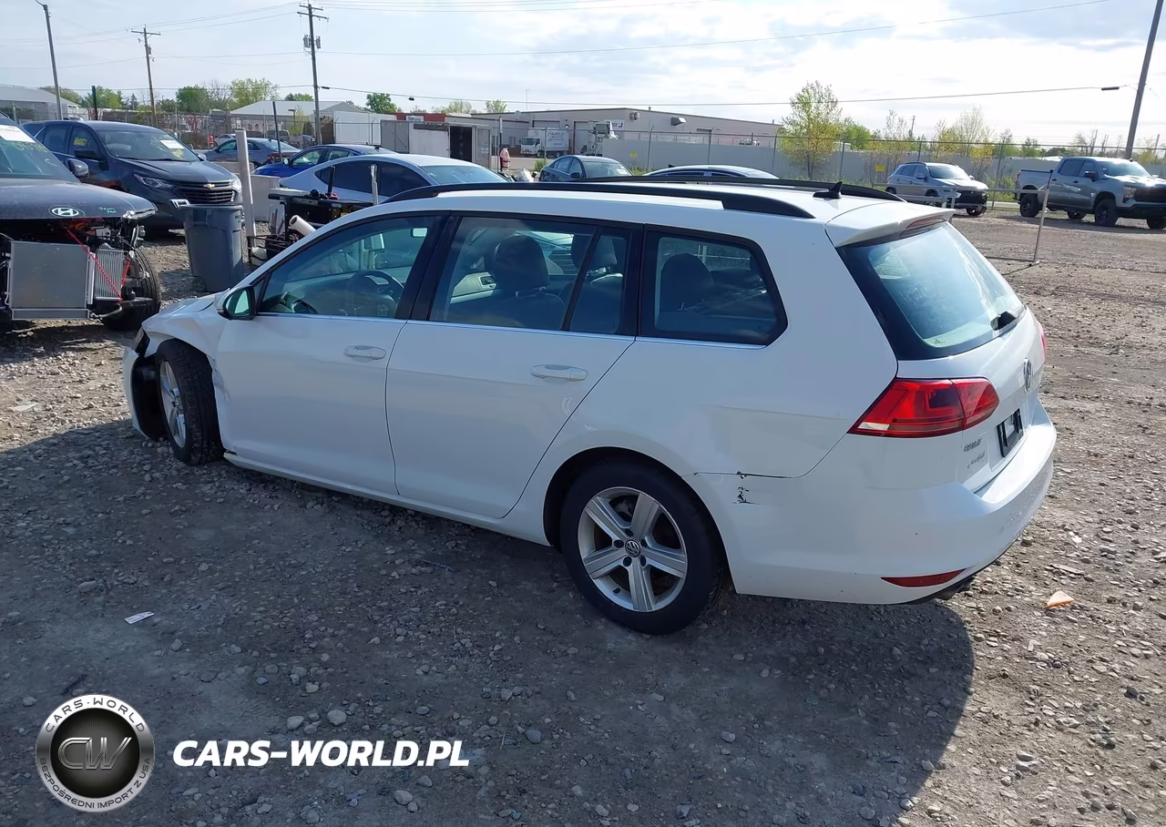 2015 Volkswagen Golf Sportwagen Tdi S 4-Door VIN:3VWCA7AU7FM502964 - 3