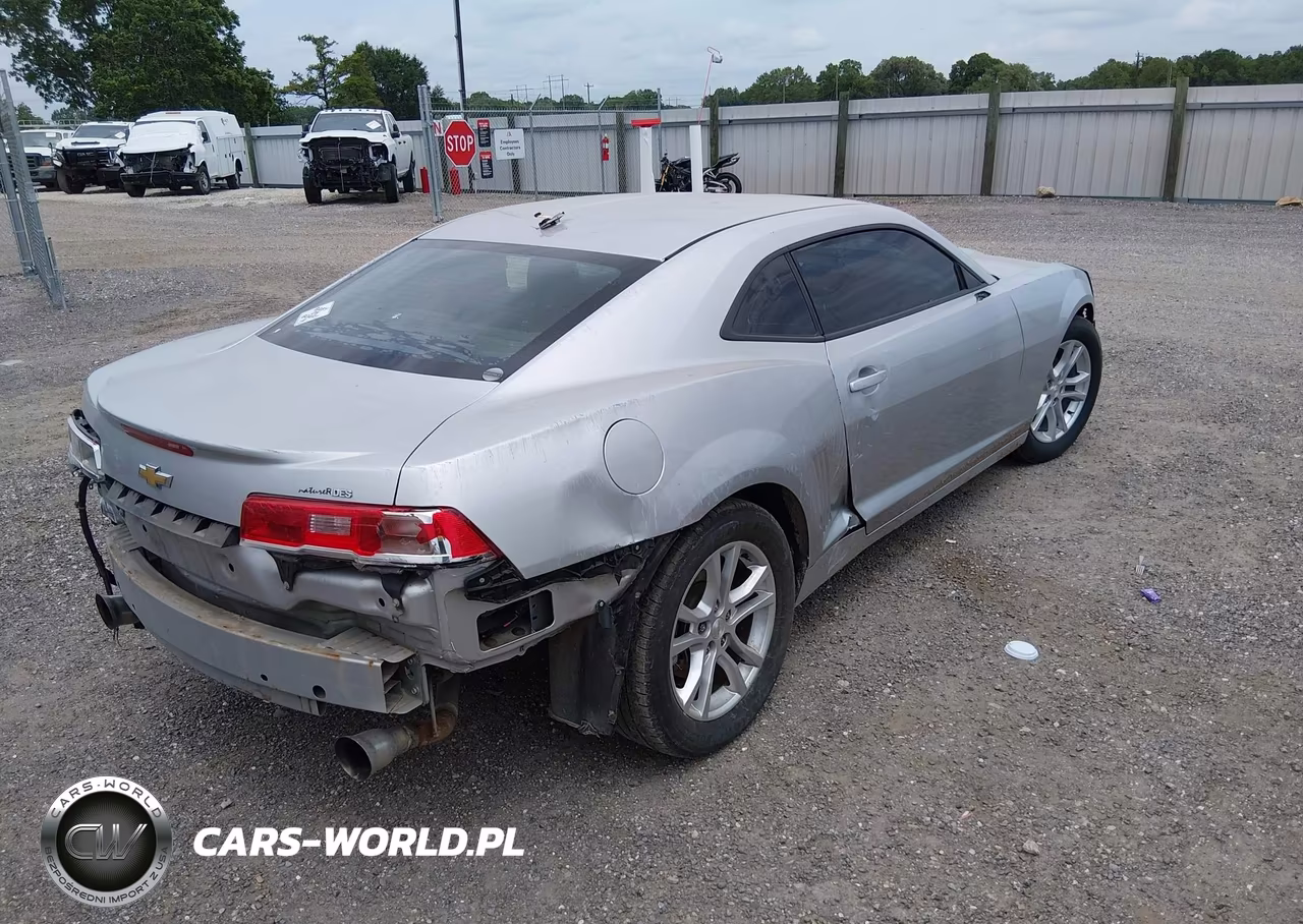 2015 Chevrolet Camaro 2Ls VIN:2G1FB1E37F9110094 - 4