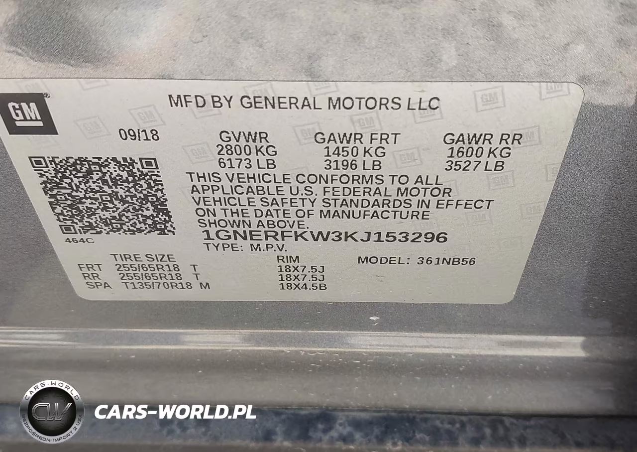 2019 Chevrolet Traverse Ls VIN:1GNERFKW3KJ153296 - 9