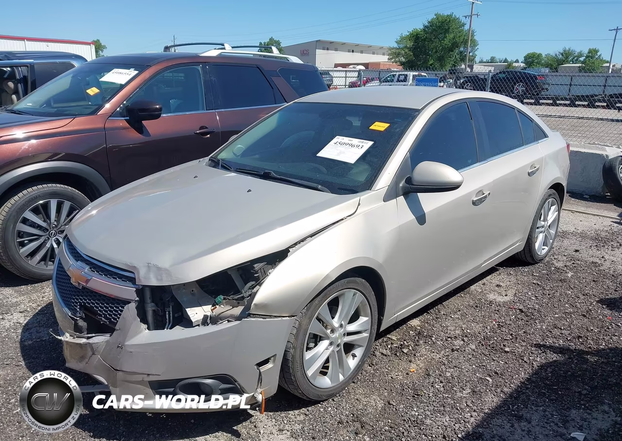 2012 Chevrolet Cruze Ltz VIN:1G1PH5SC4C7136843 - 2
