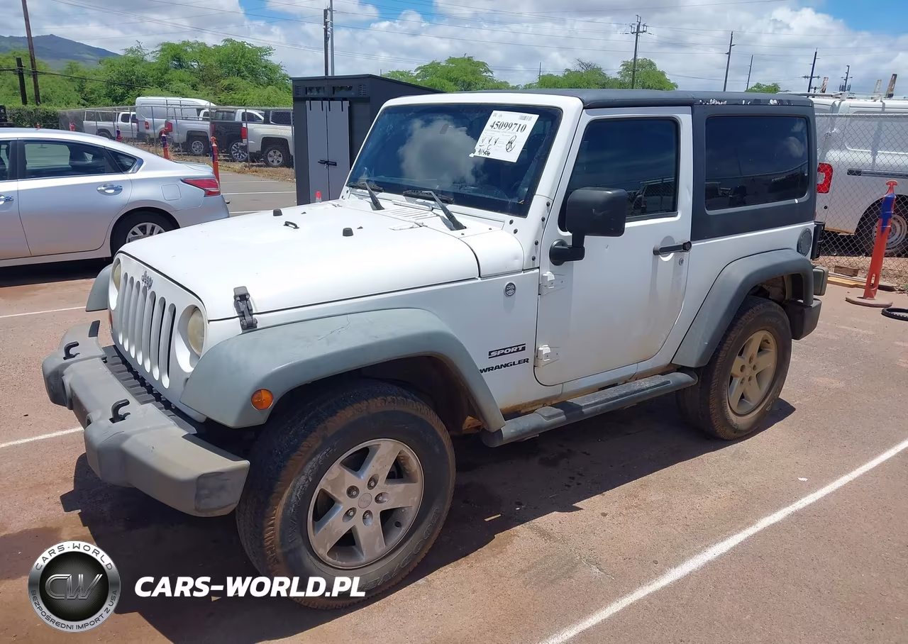 2013 Jeep Wrangler Sport VIN:1C4AJWAGXDL556952 - 2