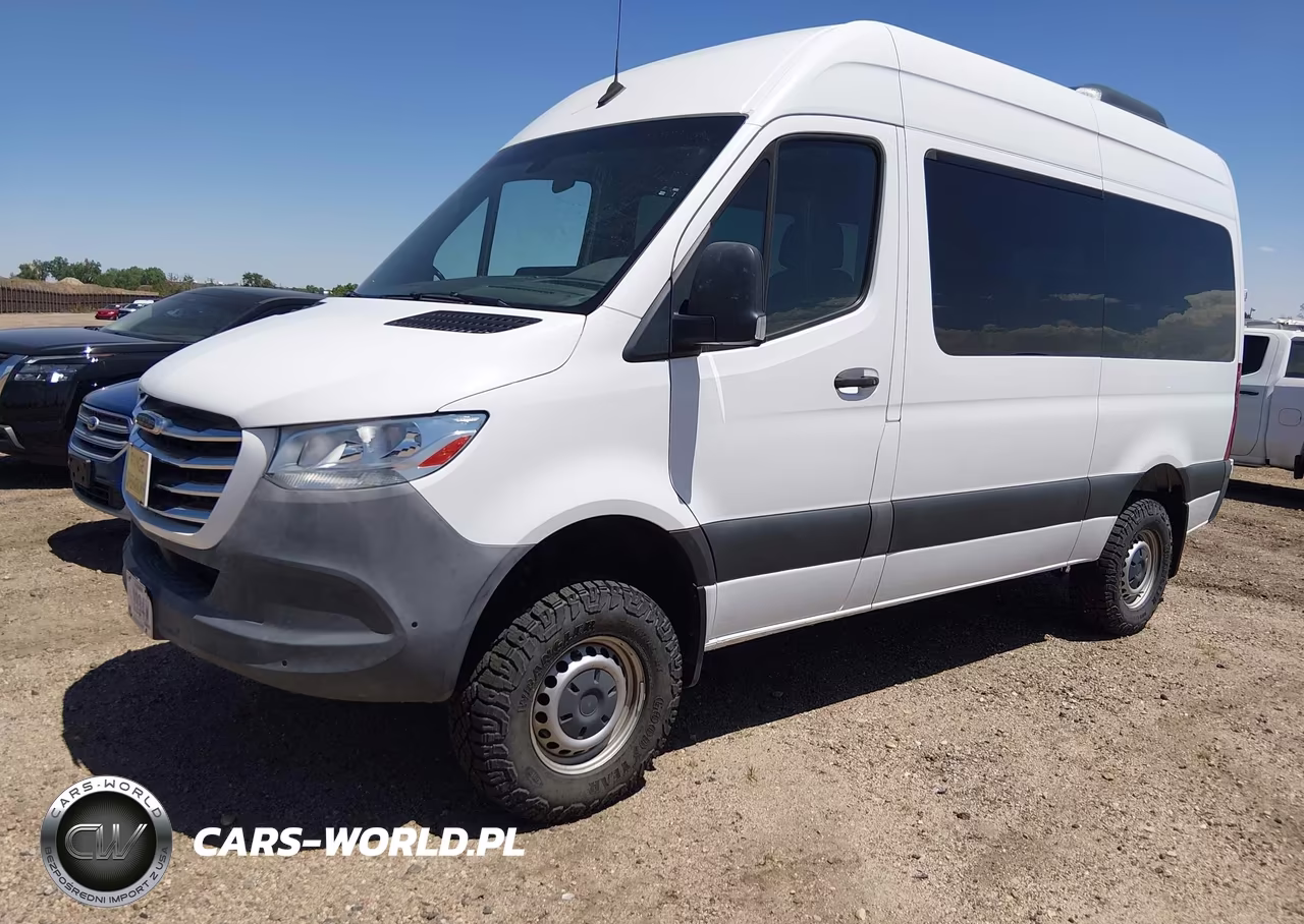 2019 Freightliner Sprinter 2500 High Roof V6 VIN:W2Z4EFVY7KT017314 - 2