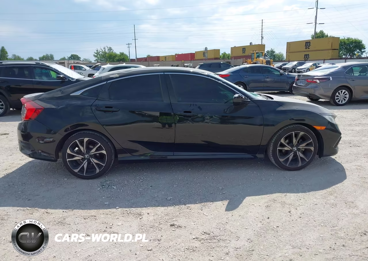 2021 Honda Civic Sport VIN:2HGFC2F83MH505737 - 14