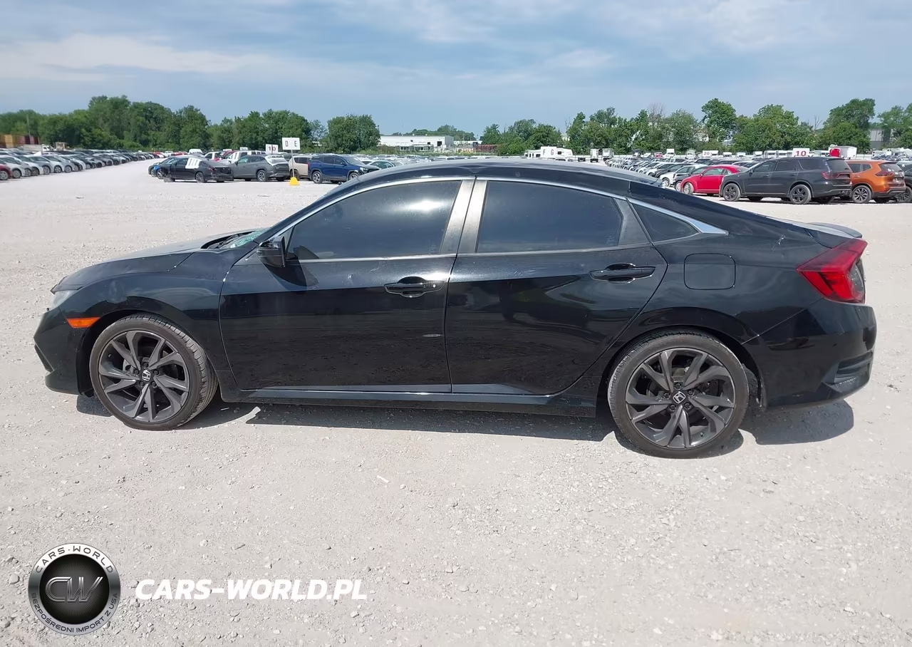 2021 Honda Civic Sport VIN:2HGFC2F83MH505737 - 15