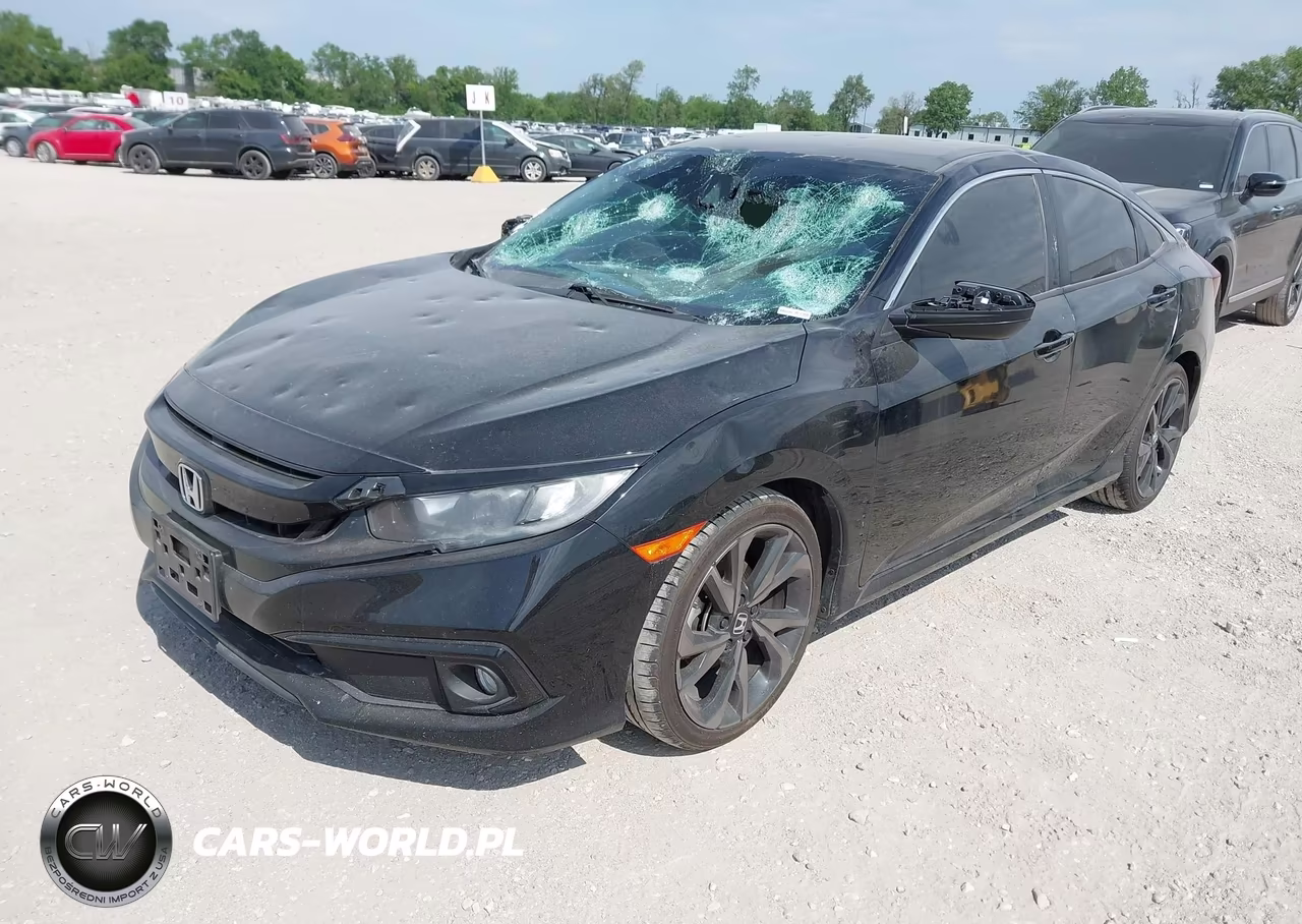 2021 Honda Civic Sport VIN:2HGFC2F83MH505737 - 2
