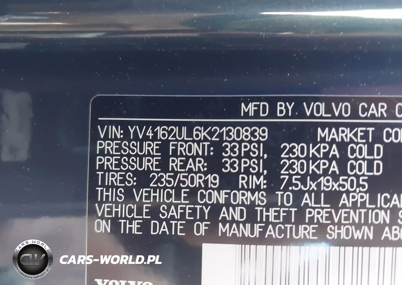 2019 Volvo Xc40 T5 Inscription VIN:YV4162UL6K2130839 - 9