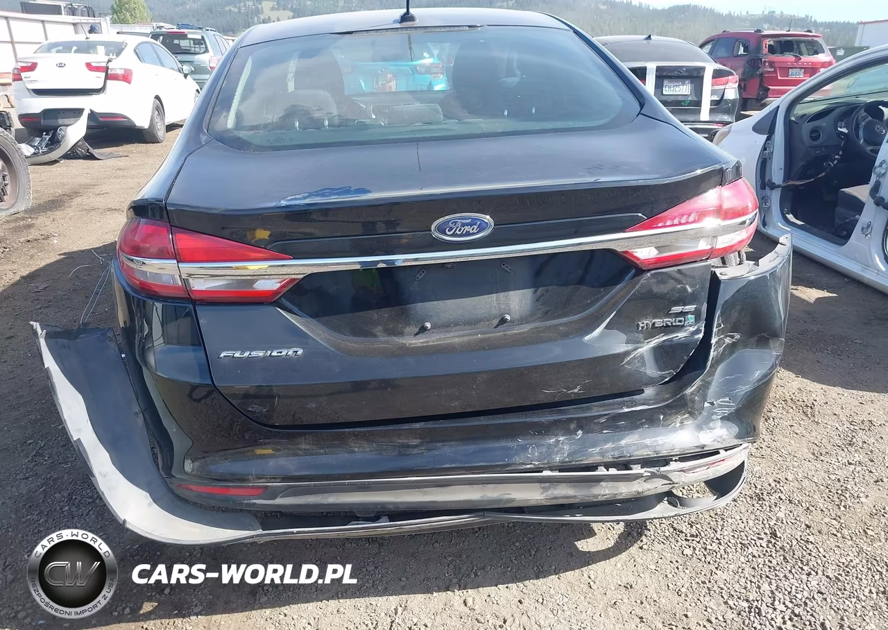 2018 Ford Fusion Hybrid Se VIN:3FA6P0LU6JR140047 - 6