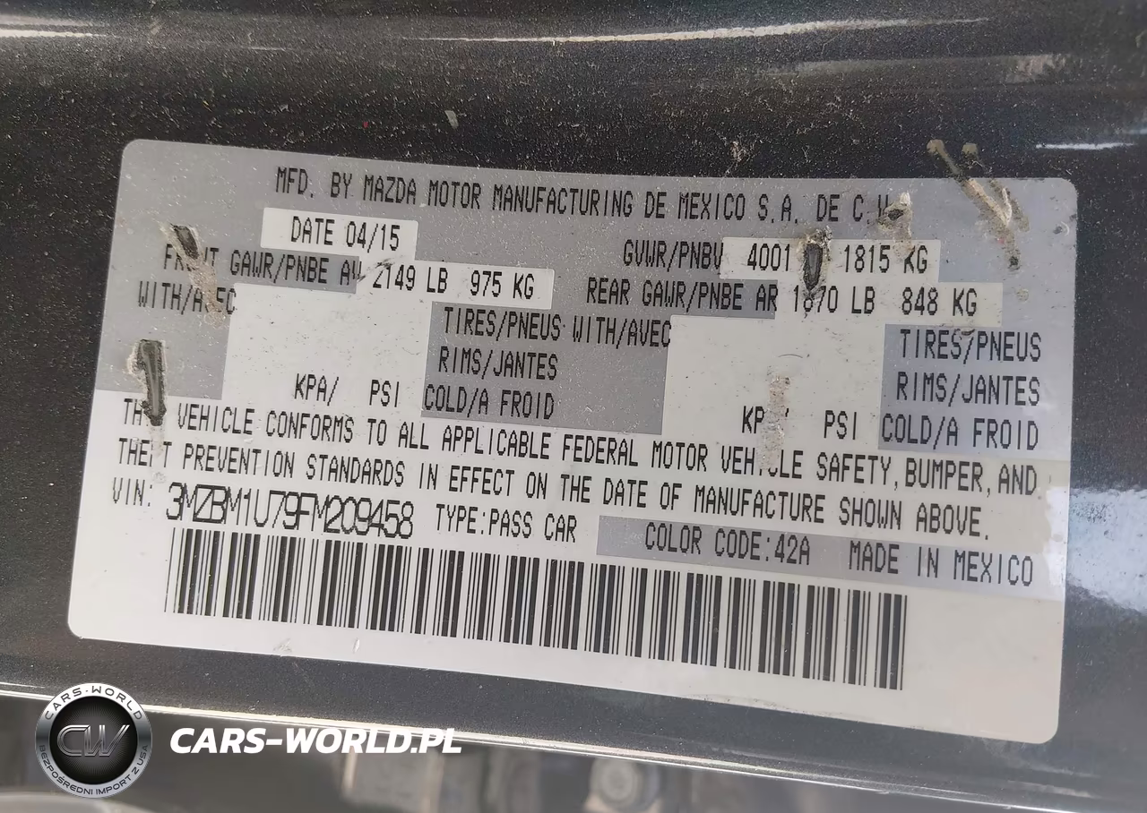 2015 Mazda Mazda3 I Sport VIN:3MZBM1U79FM209458 - 9