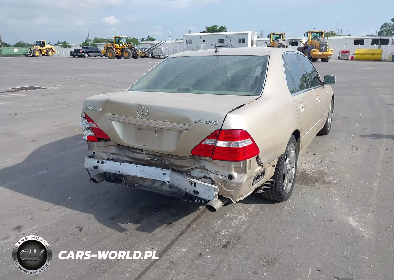 2006 Lexus Ls 430 VIN:JTHBN36F865053272 - 4