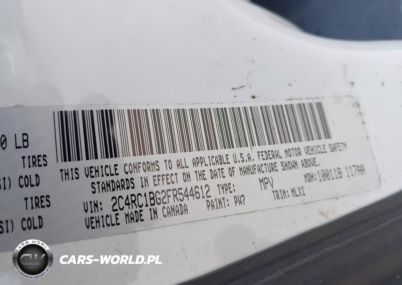 2015 Chrysler Town & Country Touring VIN:2C4RC1BG2FR544612 - 9