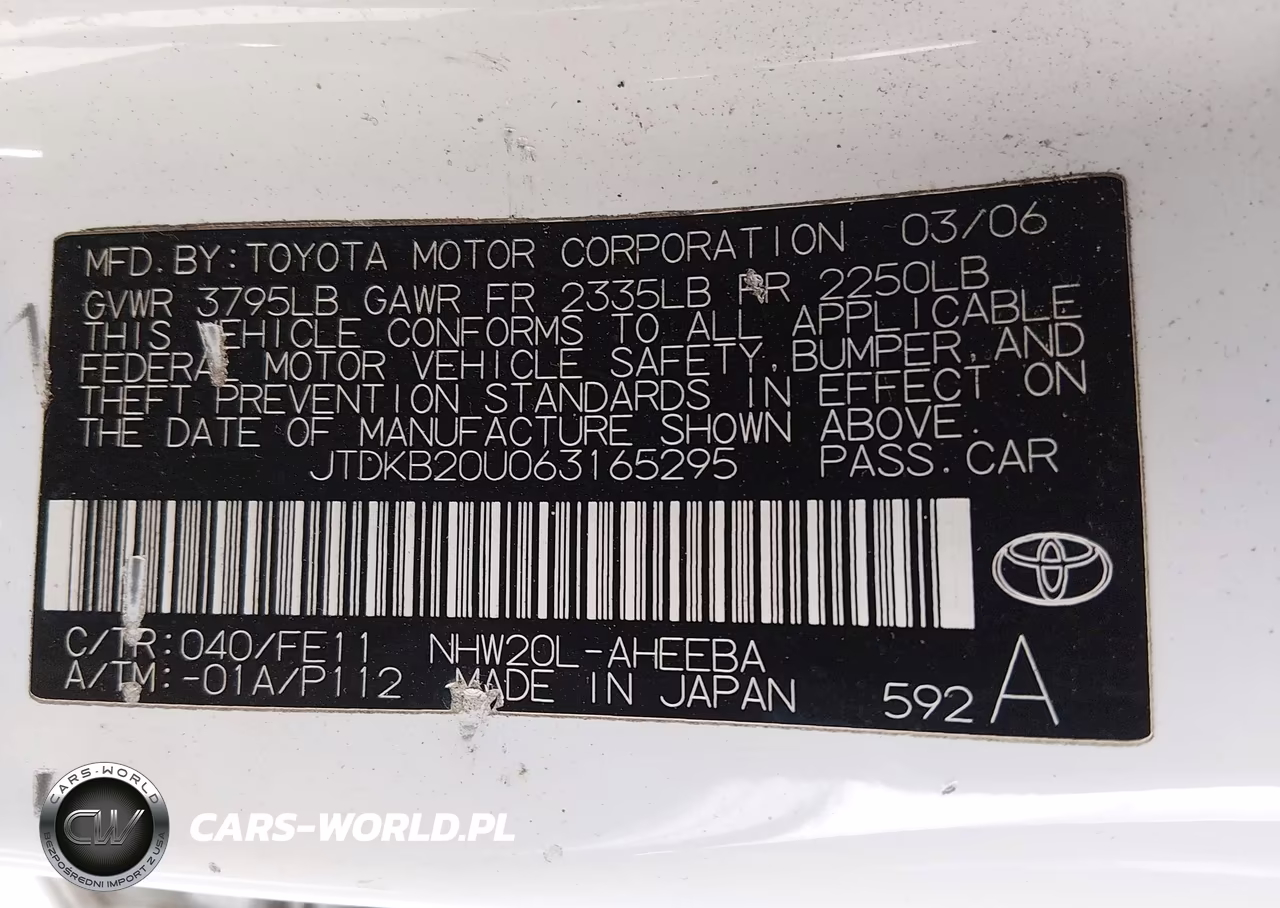 2006 Toyota Prius VIN:JTDKB20U063165295 - 9
