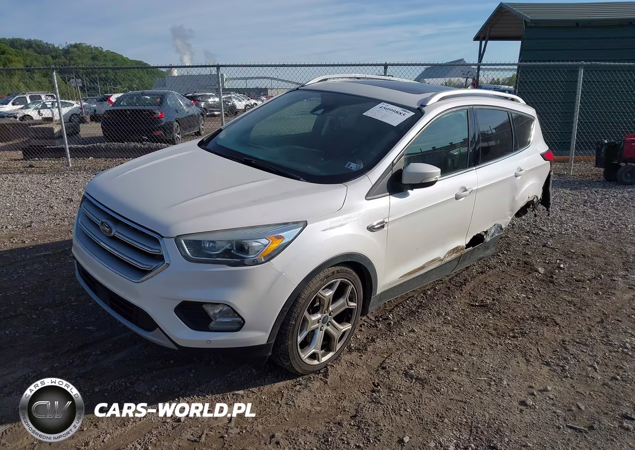 2019 Ford Escape Titanium VIN:1FMCU9J94KUA27163 - 2