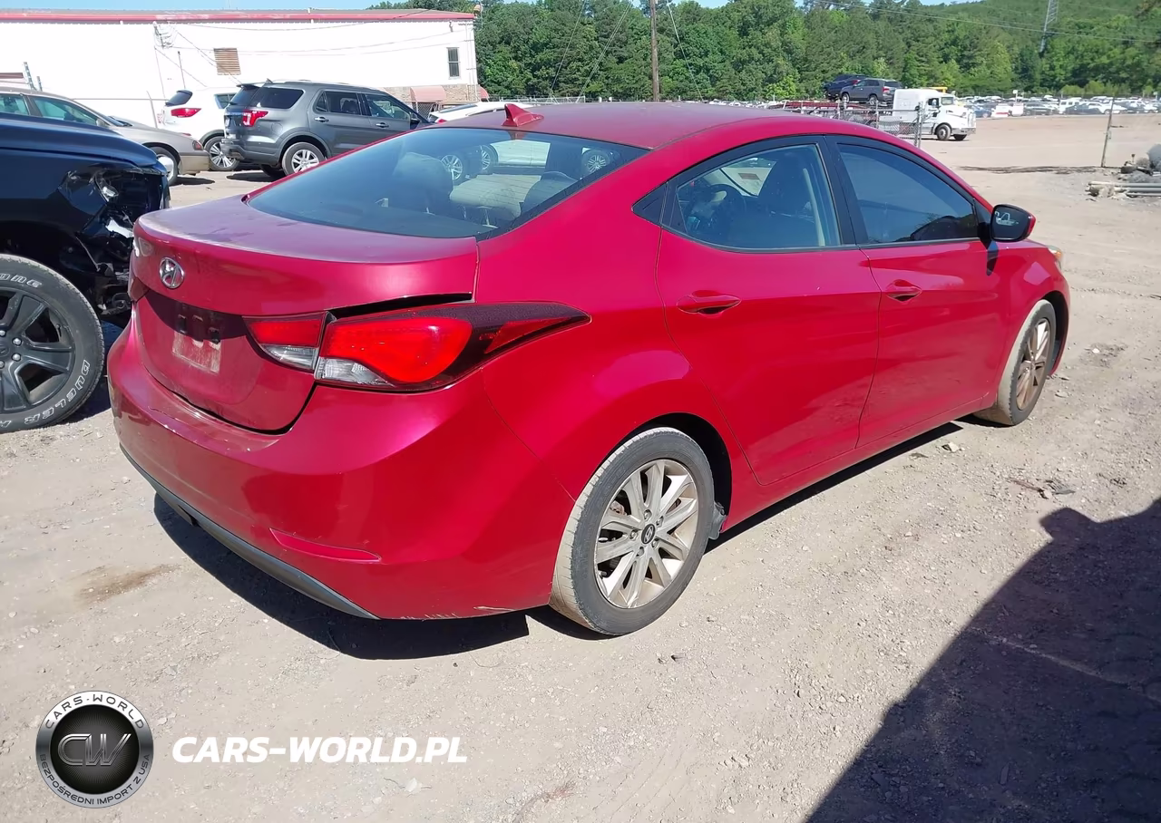 2015 Hyundai Elantra Se VIN:KMHDH4AE7FU279231 - 4