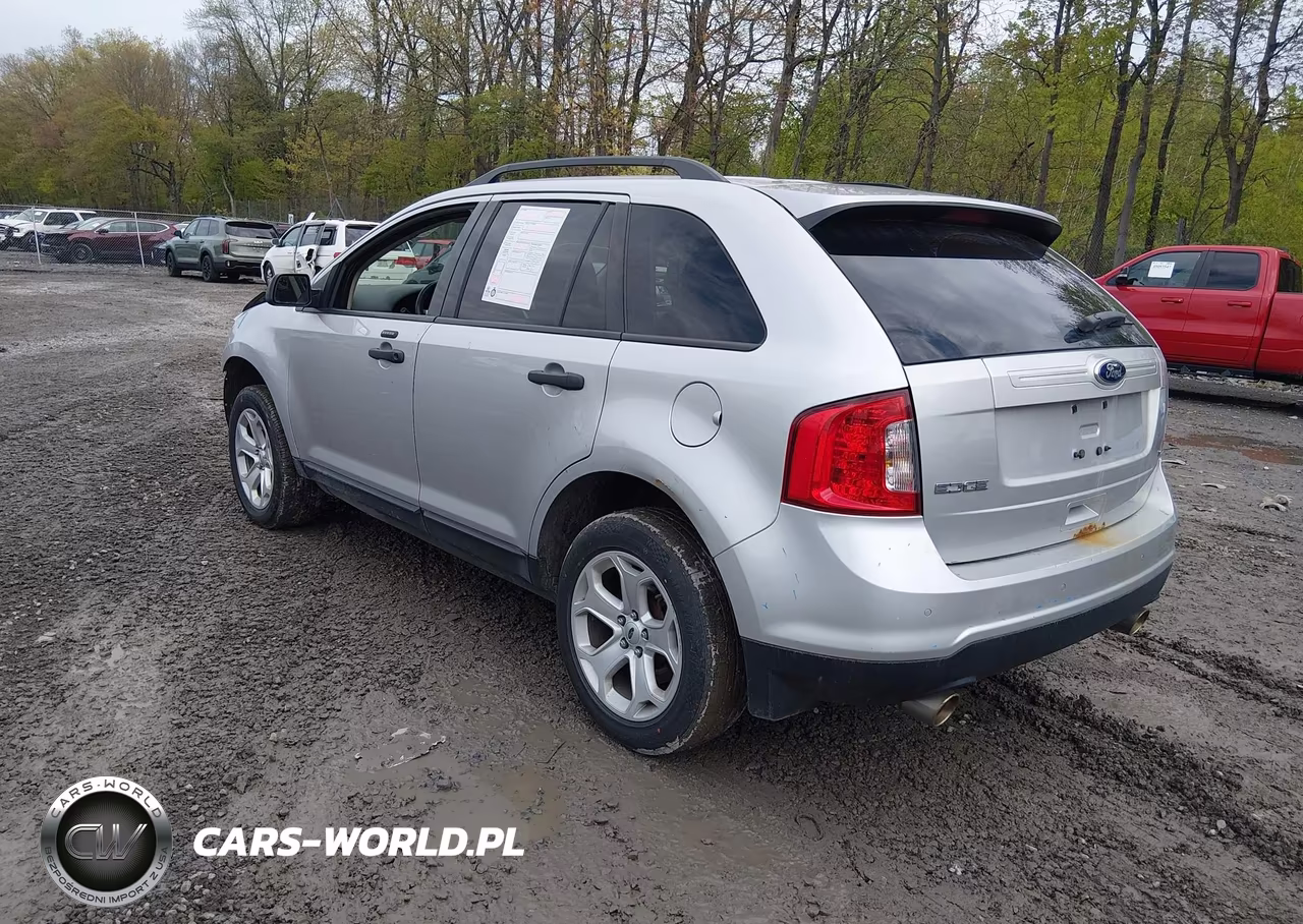 2014 Ford Edge Se VIN:2FMDK4GC0EBB23866 - 3