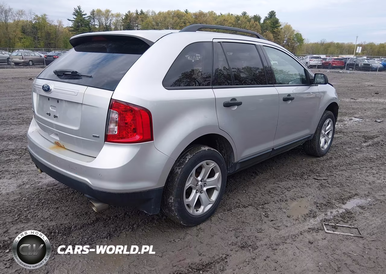 2014 Ford Edge Se VIN:2FMDK4GC0EBB23866 - 4