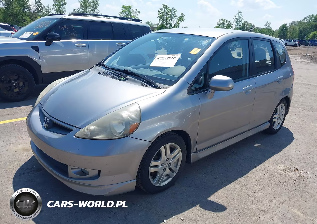 2008 Honda Fit Sport VIN:JHMGD37608S000285 - 2