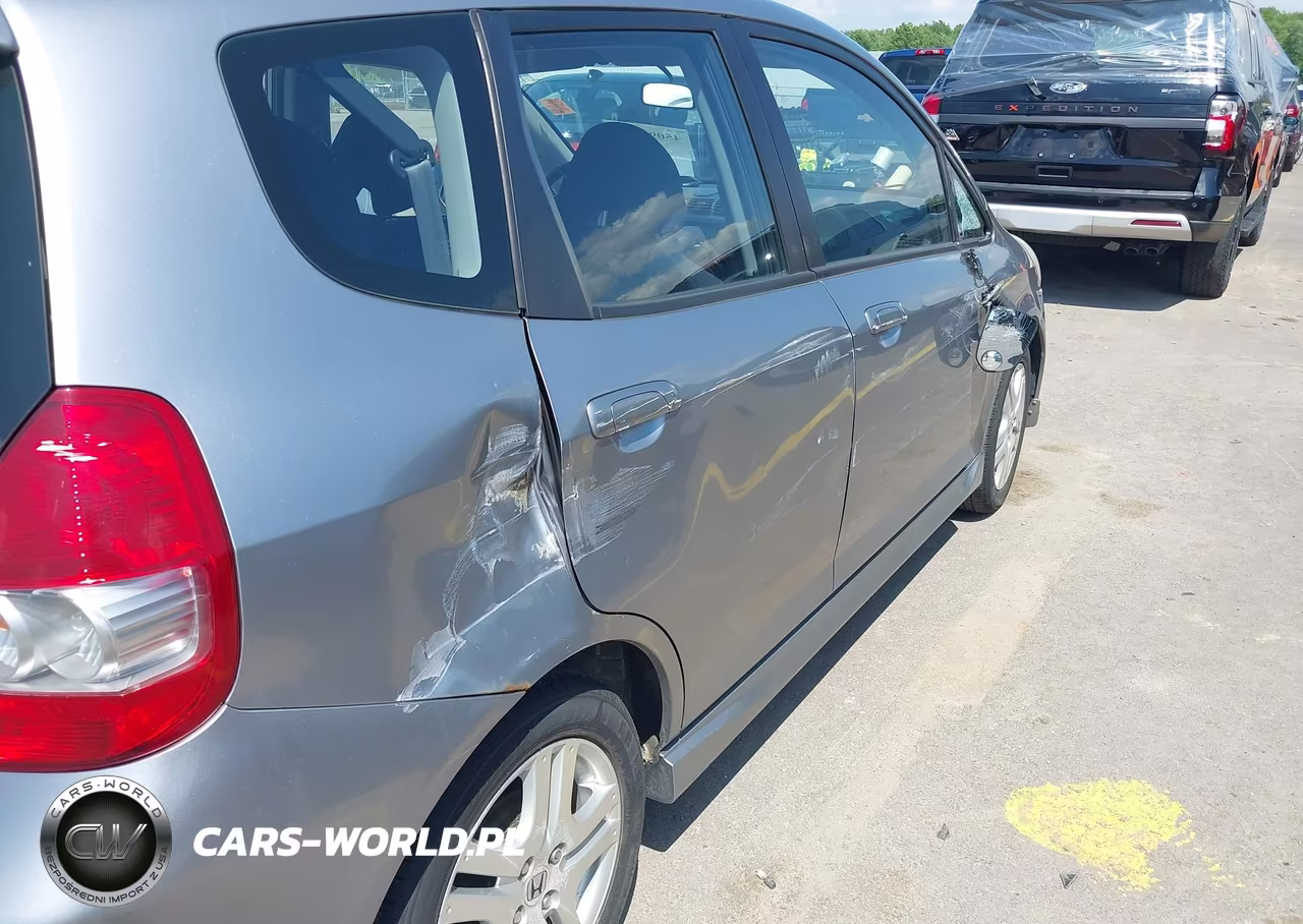 2008 Honda Fit Sport VIN:JHMGD37608S000285 - 6