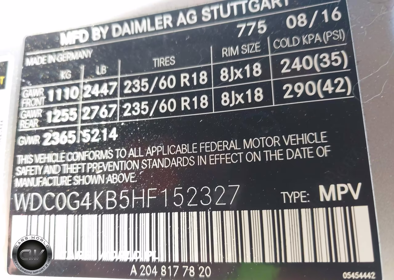 2017 Mercedes-Benz Glc 300 4Matic VIN:WDC0G4KB5HF152327 - 9
