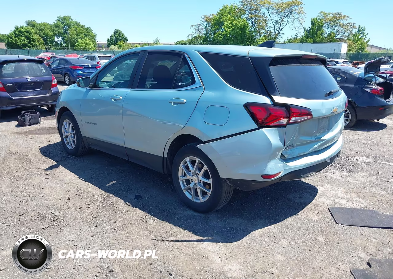 2022 Chevrolet Equinox Fwd Lt VIN:2GNAXKEV0N6126672 - 3
