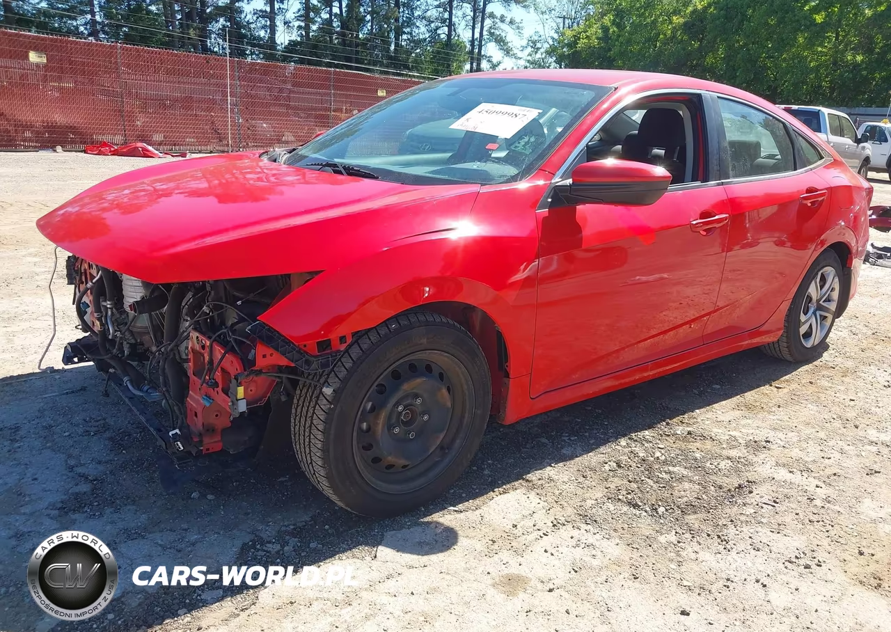 2018 Honda Civic Lx VIN:2HGFC2F50JH585841 - 2
