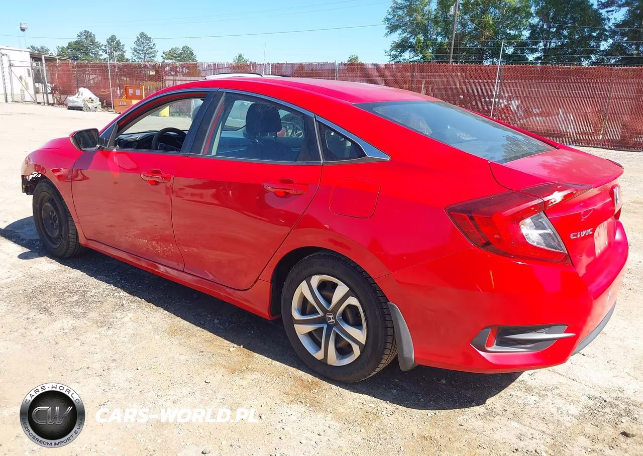2018 Honda Civic Lx VIN:2HGFC2F50JH585841 - 3