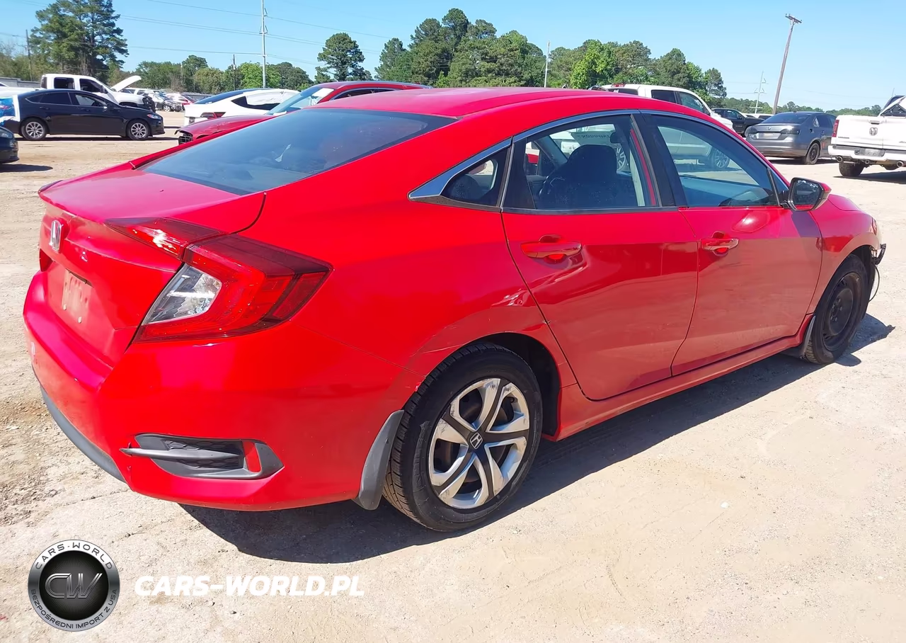2018 Honda Civic Lx VIN:2HGFC2F50JH585841 - 4