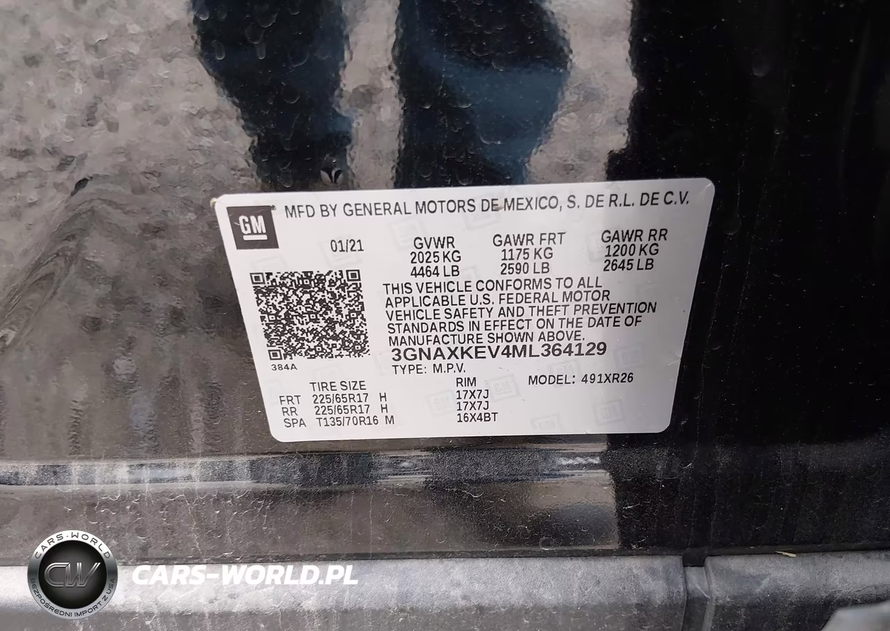2021 Chevrolet Equinox Fwd Lt VIN:3GNAXKEV4ML364129 - 9