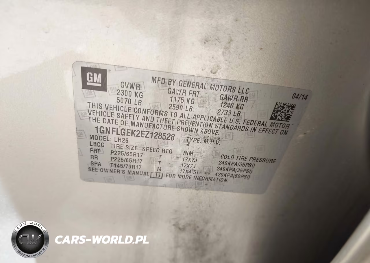 2014 Chevrolet Equinox 2Lt VIN:1GNFLGEK2EZ128528 - 9