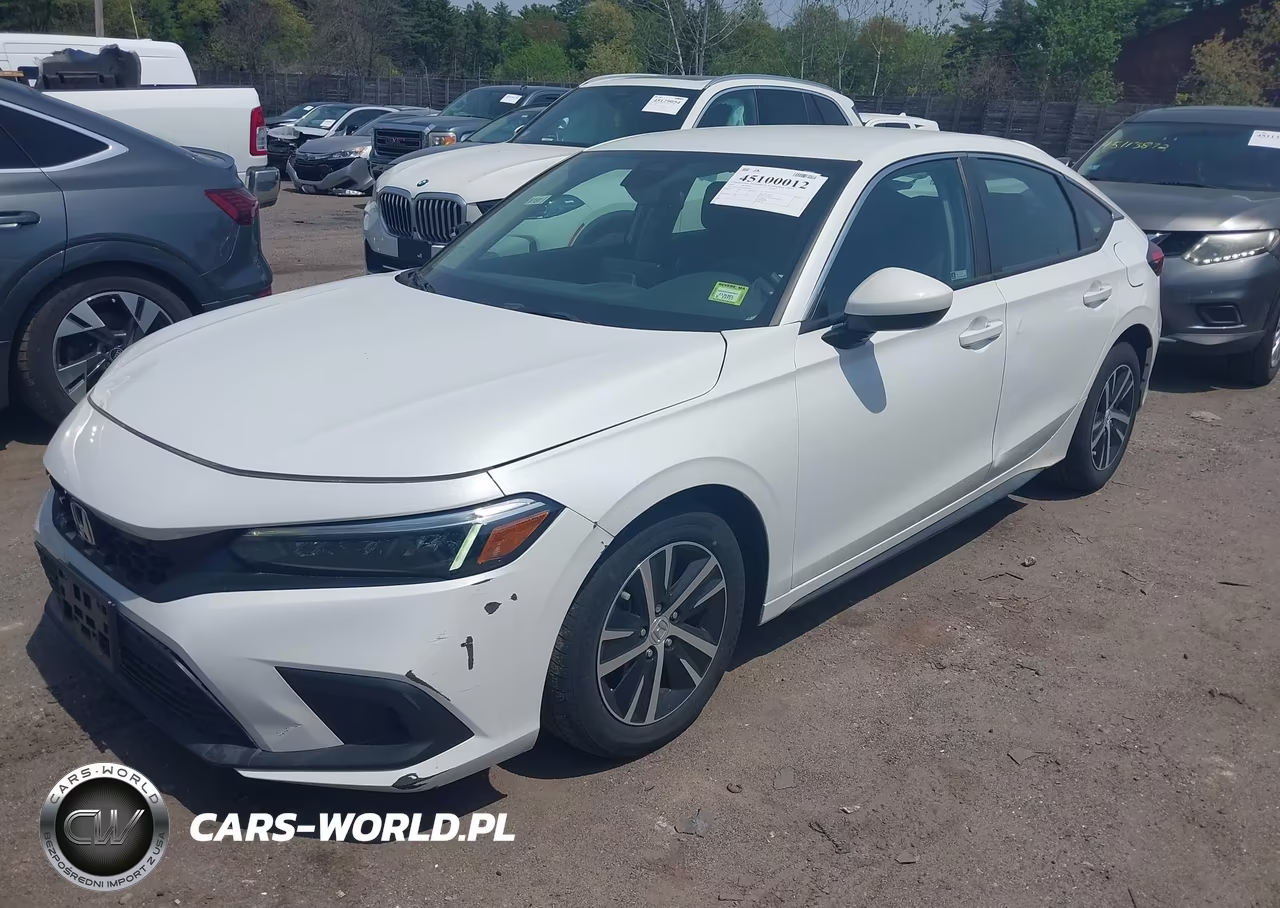 2022 Honda Civic Lx VIN:19XFL2H59NE008738 - 2