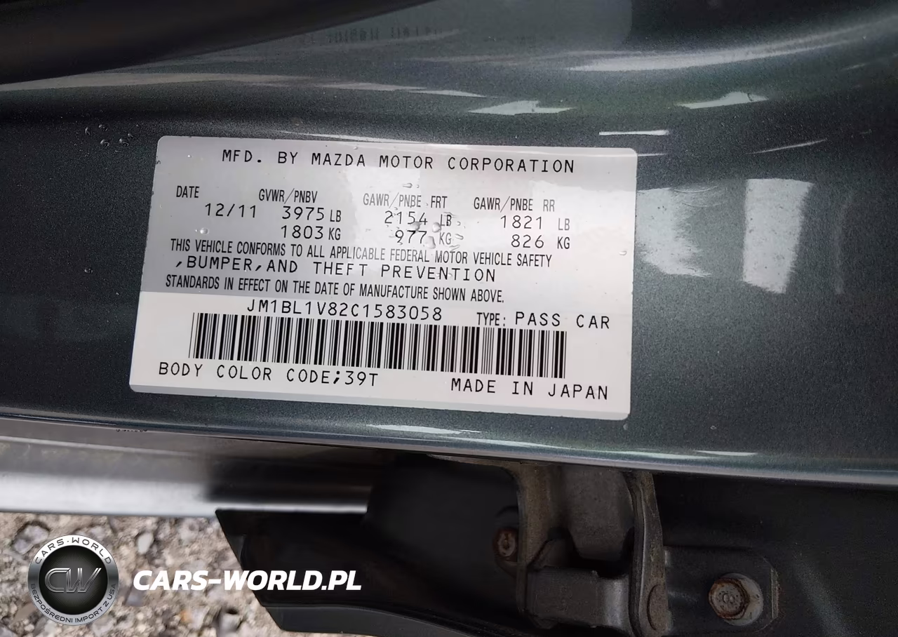 2012 Mazda Mazda3 I Touring VIN:JM1BL1V82C1583058 - 9